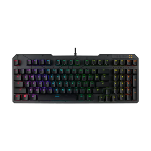 Asus RA07 TUF K3 Gen II ABS Doubleshot IP57 AuraSync Wired Gaming Keyboard - Blue Switch