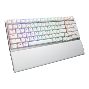 Asus X901 White ROG Strix Scope II 96 NX Snow Mechanical Tri-Mode Wireless Gaming Keyboard