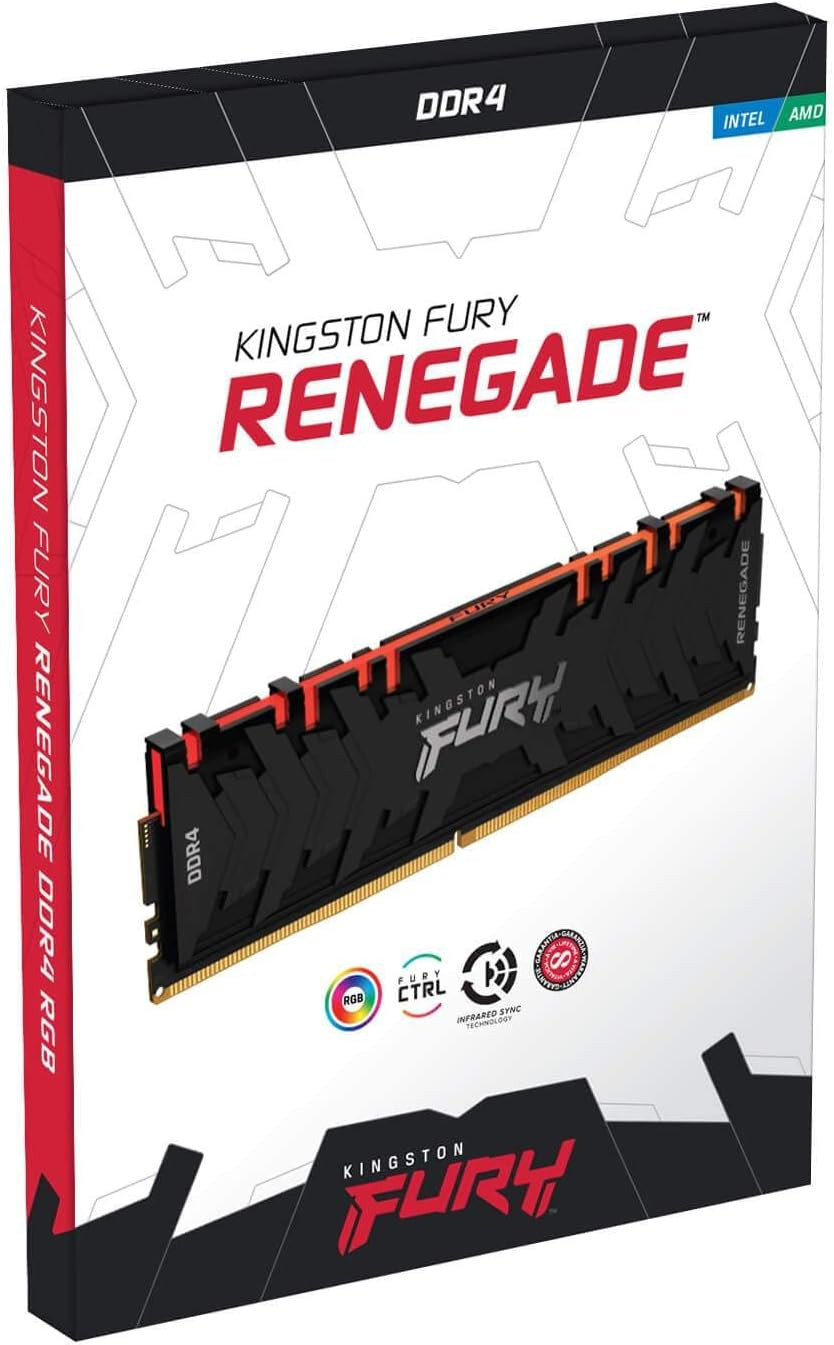 Kingston 32GB  DDR4-3200MHz CL16 288-Pin Dimm (16GB 2G x 64-Bit x 2 pcs.) - KF432C16RB1AK2/32