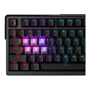 Asus M702 ROG Azoth Extreme 75% Customizable PBT Keycaps OLED Touch screen Aluminium Alloy Chassis Gaming Keyboard