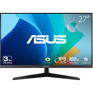 Asus 27" VY279HF IPS FHD Adaptive Sync 100Hz 1ms Antibacterial Treatment Eye Care Monitor