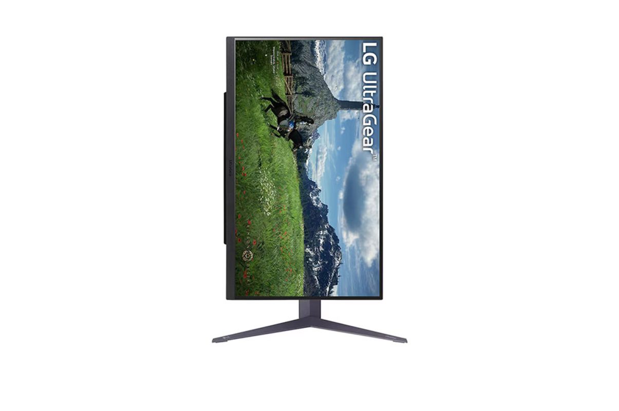 LG 27" Ultragear 27GS85Q Nano IPS QHD 200Hz 1ms Display HDR400 G-Sync Freesync Ergonomic Borderless Gaming Monitor