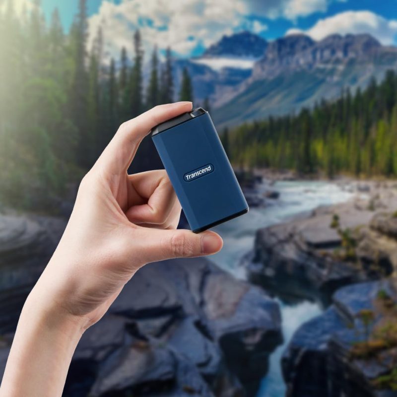 Transcend TS1TESD410C Type-C 20 Gbps IPX5 Rugged Portable SSD