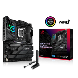 Asus ROG Strix Z790-F LGA1700 PCIE 5.0 Gaming WiFi 7 USB 20GBPS SupremeFX Aura Sync Motherboard