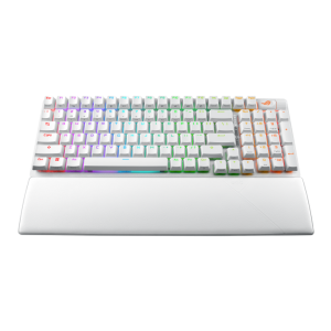 Asus X901 White ROG Strix Scope II 96 NX Snow Mechanical Tri-Mode Wireless Gaming Keyboard