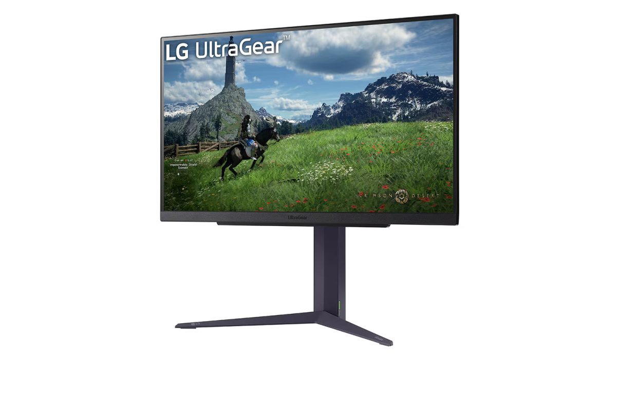 LG 27" Ultragear 27GS85Q Nano IPS QHD 200Hz 1ms Display HDR400 G-Sync Freesync Ergonomic Borderless Gaming Monitor