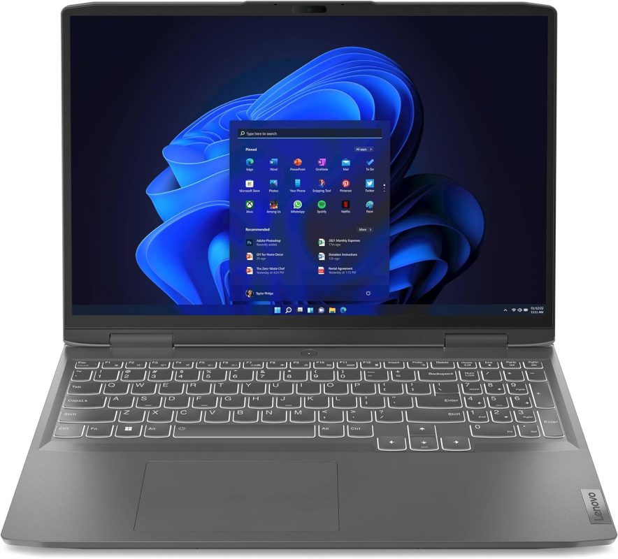 Lenovo 16" LOQ 16IRH8 i5-13420H RTX 4050 6GB GDDR6 95W 2370MHz 8GB 512GB 16" WUXGA IPS 144Hz GSync W11H With Office 3Y Premium Care - 82XW0038MJ