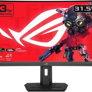 [Preorder] Asus 32" ROG Strix XG32WCS Fast VA WQHD HDR400 HDR10 Freesync Adaptive Sync 180Hz 1ms USB-C Curved Gaming Monitor