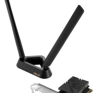 Asus PCE-BE92BT WiFi 7 PCI-E 6 GHz 320 MHz BT 5.4 WPA3 Intel Motherboard Network Adapter