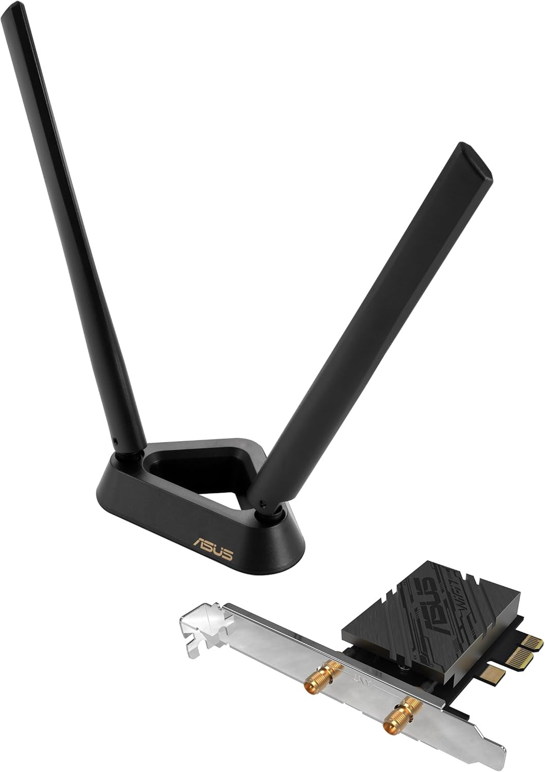 Asus PCE-BE92BT WiFi 7 PCI-E 6 GHz 320 MHz BT 5.4 WPA3 Intel Motherboard Network Adapter