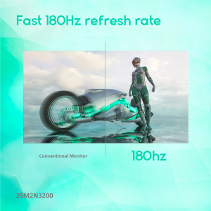 Philips 24.5" 25M2N3200 Evnia IPS FHD HDR10 Adaptive Sync 180Hz 1ms Compact Ergo Gaming Monitor