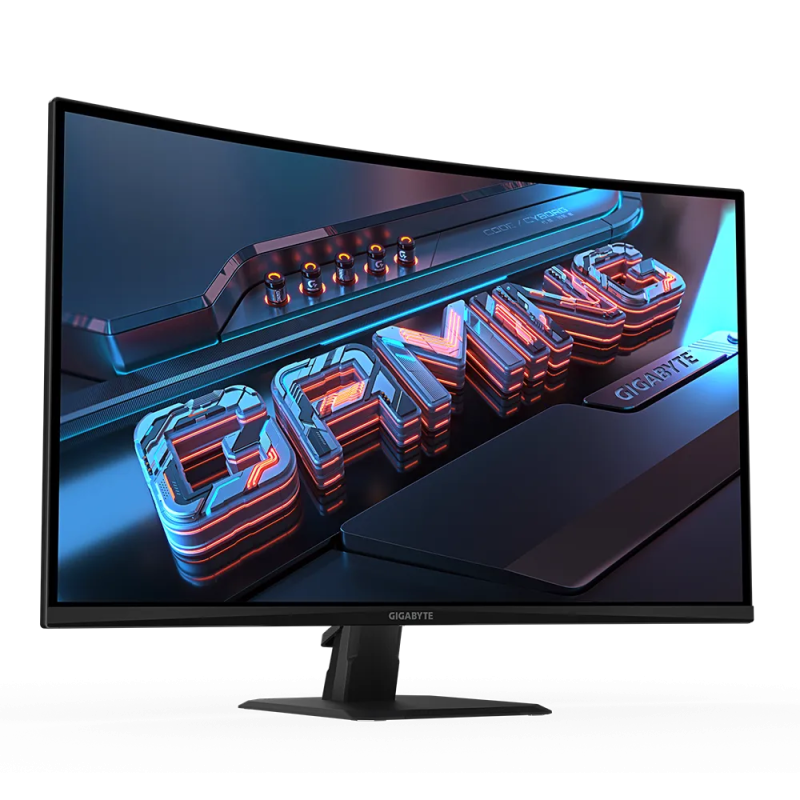 Gigabyte 31.5" GS32QC Superspeed VA QHD Freesync Premium Adaptive Sync 165Hz 1ms Curved Gaming Monitor