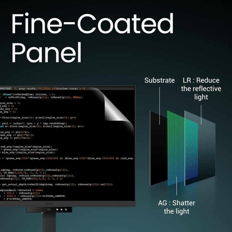 BenQ 28.2" RD280U IPS 4K+ HDR10 HDR400 60Hz 5ms Daisy Chain USB-C Backlight MoonHalo Build-IOn Speaker Ergonomic Programming Monitor