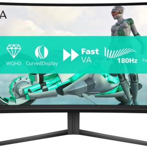 Philips 34" 34M2C3500L Evnia 3000 Fast VA WQHD 180Hz 0.5ms Ultrawide Curved Gaming Monitor