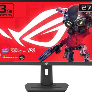 Asus 27" ROG Strix XG27UCG Fast IPS Dual Mode 4K 160Hz FHD 320Hz 1ms G-Sync HDR10 USB-C