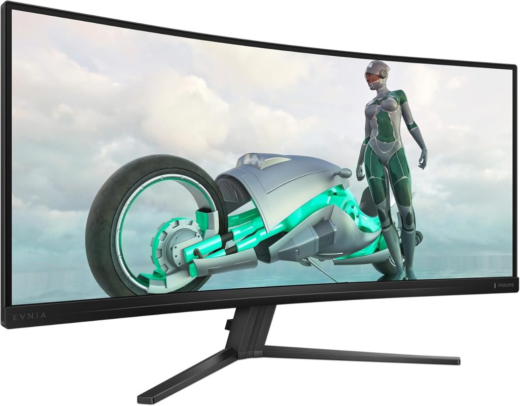 Philips 34" 34M2C3500L Evnia 3000 Fast VA WQHD 180Hz 0.5ms Ultrawide Curved Gaming Monitor