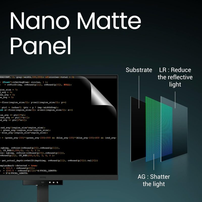 BenQ 28.2" RD280U IPS 4K+ HDR10 HDR400 60Hz 5ms Daisy Chain USB-C Backlight MoonHalo Build-IOn Speaker Ergonomic Programming Monitor