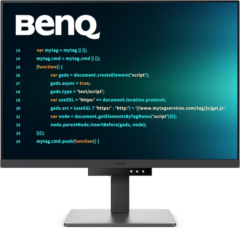 BenQ 28.2" RD280U IPS 4K+ HDR10 HDR400 60Hz 5ms Daisy Chain USB-C Backlight MoonHalo Build-IOn Speaker Ergonomic Programming Monitor