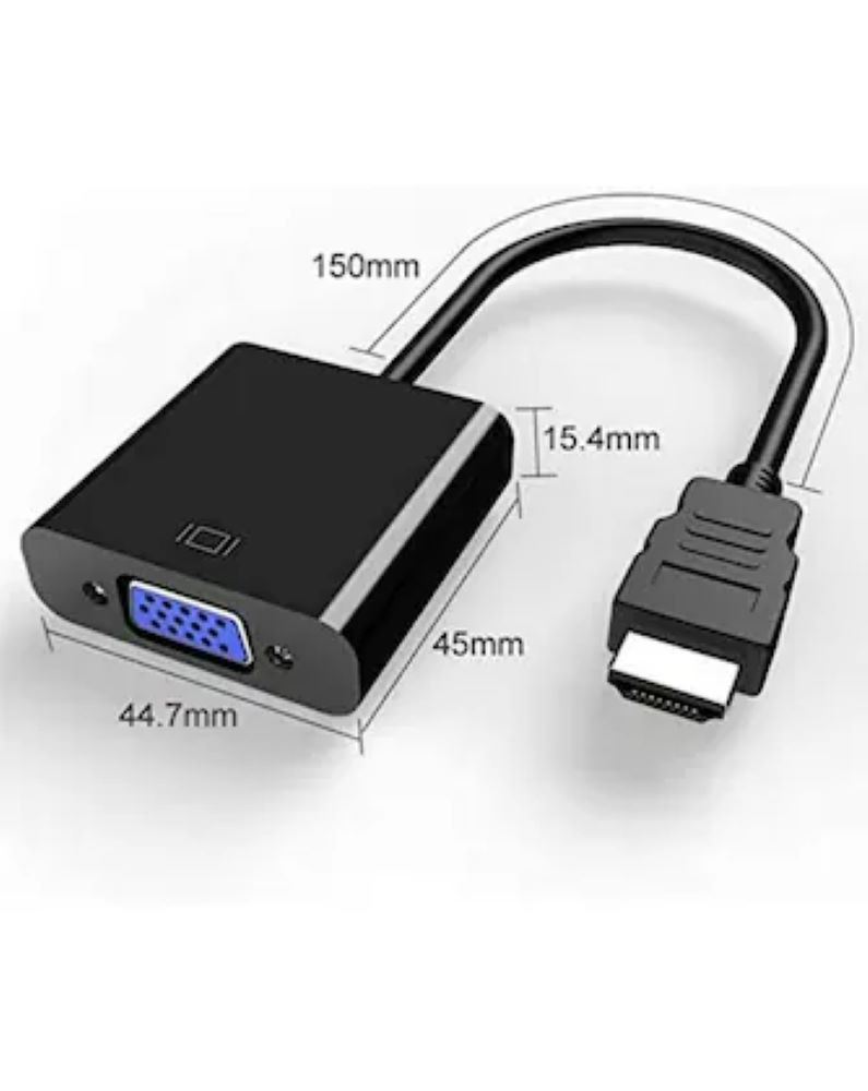 TinyTech HDMI (M) to VGA (F) Cable