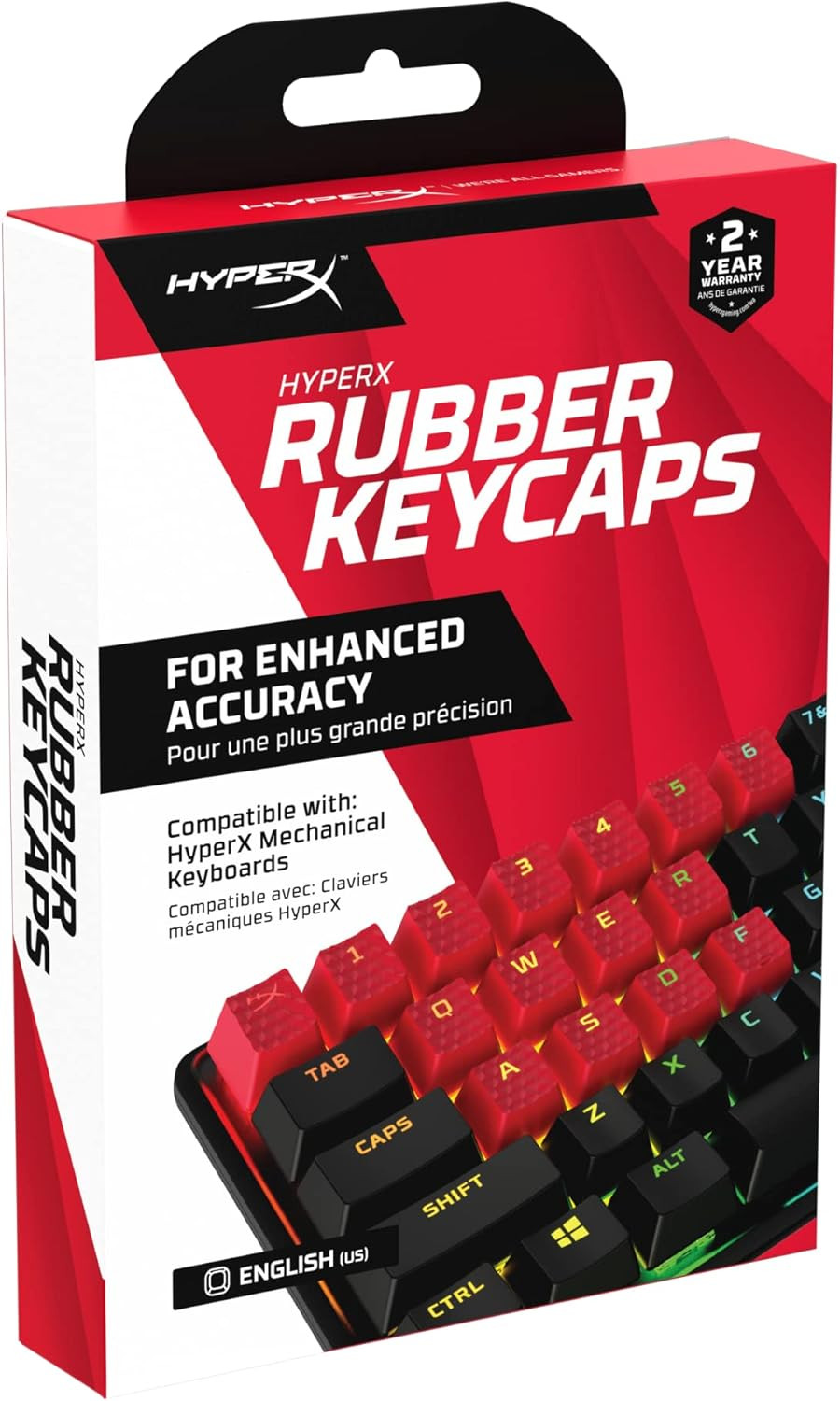 HyperX Rubber 19 Keys Keycaps - 519U0AA