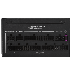Asus ROG Strix 1000W Platinum ATX 3.1 GaN MOSFET PCie 5.0 Ready Intellegence Stabilizer Power Supply PSU