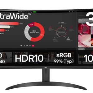 LG 34" 34WR50QK VA QHD HDR10 100Hz 5ms 21:9 Curved UltraWide? Monitor