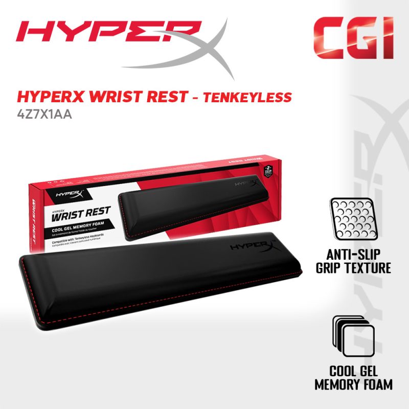 HyperX Wrist Rest Memory Foam for Tenkeyless Keyboard - Tenkeyless / Compact