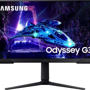 Samsung 27" Oddysey G3 G30D LS27DG302EEXXS VA FHD HDR10 Freesync 180Hz 1ms Ergonomic Borderless Gaming Monitor