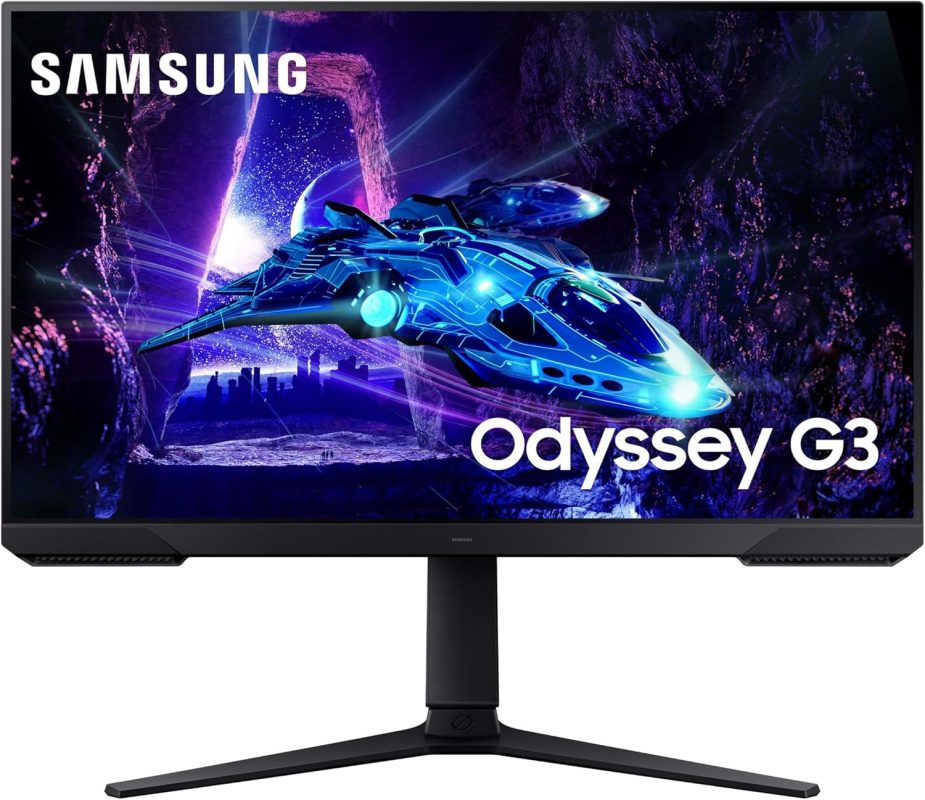 Samsung 27" Oddysey G3 G30D LS27DG302EEXXS VA FHD HDR10 Freesync 180Hz 1ms Ergonomic Borderless Gaming Monitor