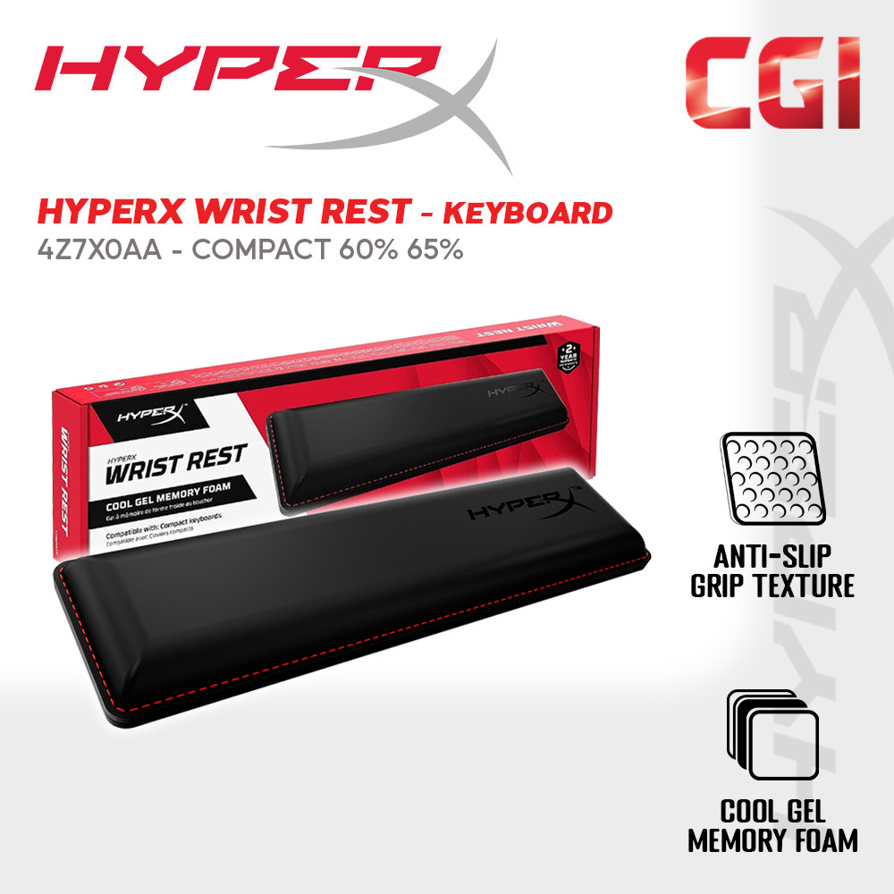 HyperX Wrist Rest Memory Foam for Tenkeyless Keyboard - Tenkeyless / Compact