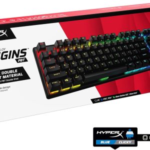 HyperX Alloy Origin PBT HX RED|BLUE|AQUA Mechanical RGB Gaming Keyboard - 639N3AA/639N4AA/639N5AA