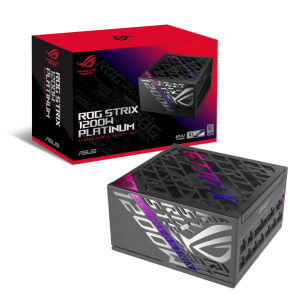 Asus ROG Strix 1200W Platinum ATX 3.1 GaN MOSFET PCie 5.0 Ready Intellegence Stabilizer Power Supply PSU