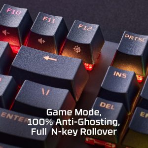 HyperX Alloy Origin PBT HX RED|BLUE|AQUA Mechanical RGB Gaming Keyboard - 639N3AA/639N4AA/639N5AA