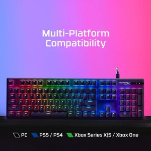 HyperX Alloy Origin PBT HX RED|BLUE|AQUA Mechanical RGB Gaming Keyboard - 639N3AA/639N4AA/639N5AA