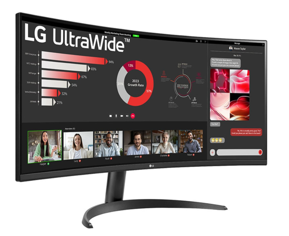 LG 34" 34WR50QK VA QHD HDR10 100Hz 5ms 21:9 Curved UltraWide? Monitor