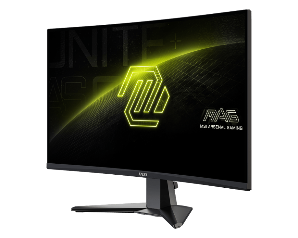 MSI 27" MAG 276CXF Rapid VA FHD Adaptive Sync 280Hz 0.5ms Ai Vision Frameless Curved Gaming Monitor