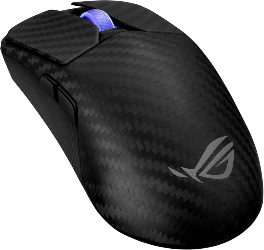 Asus ROG P718 Harpe Ace Extreme 8000Hz  SpeedNova Aimpoint Pro ROG Optical Carbon Fiber Wireless Gaming Mouse