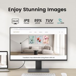 BenQ 23.8" GW2491 IPS FHD 100Hz 5ms Eyesafe Slim Bezel Monitor