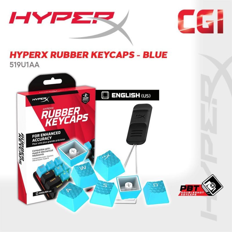 HyperX Rubber 19 Keys Keycaps - 519U0AA