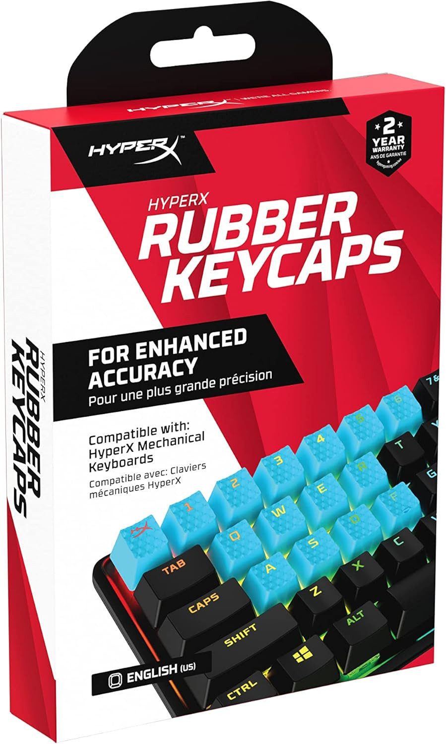 HyperX Rubber 19 Keys Keycaps - 519U0AA