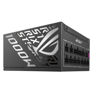Asus ROG Strix 1000W Platinum ATX 3.1 GaN MOSFET PCie 5.0 Ready Intellegence Stabilizer Power Supply PSU