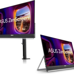 Asus 22" Zenscreen MB229CF IPS FHD 100Hz 2.1 Sub-woofer USB-C PD60W C-Clamp Ultraslim Monitor