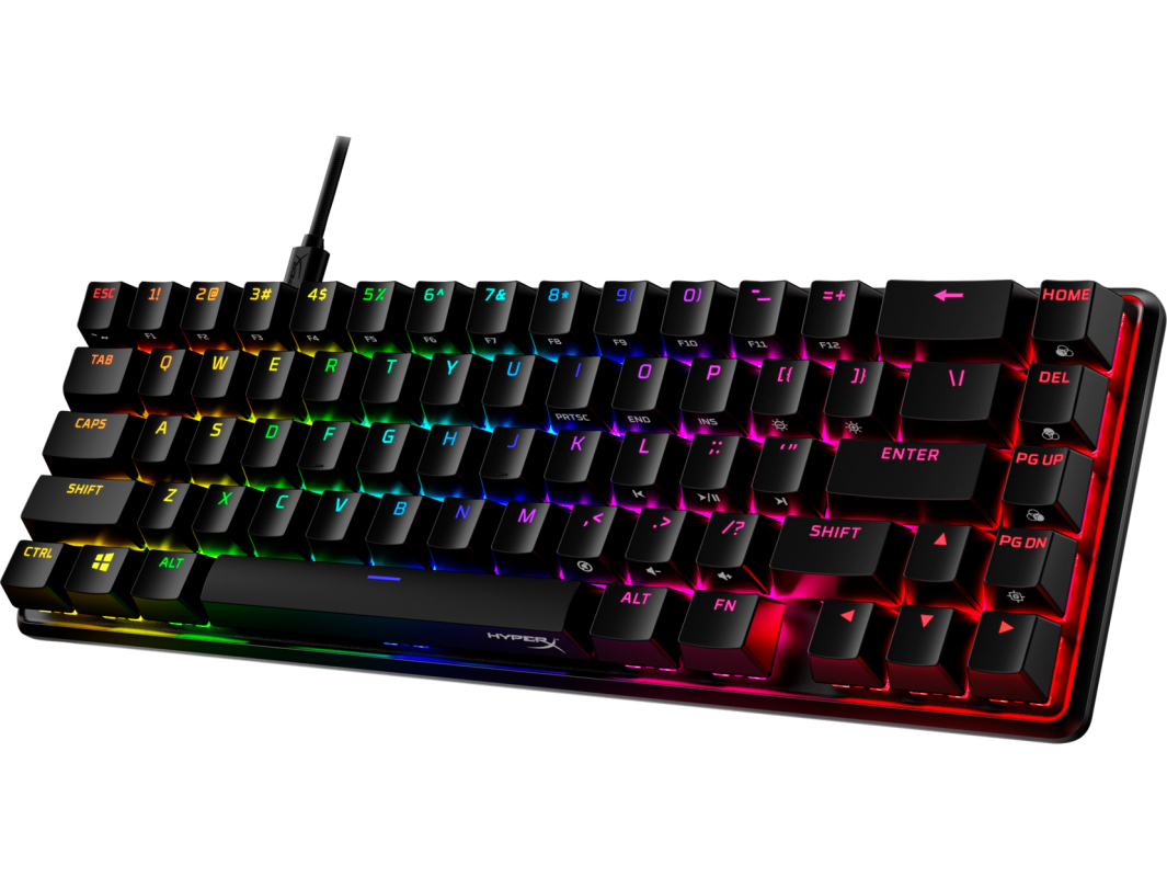 HyperX Alloy Origins 65 Doubleshot PBT Mechanical Wired Gaming Keyboard - 639N7AA