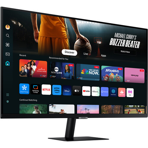 Samsung 32" M7 LS32DM700UEXXS VA 4K UHD HDR10 Tizen Build In Speaker Solarcell Remote Smart Monitor