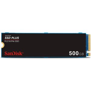Sandisk Plus 500GB M.2.NVMe PCIe Gen 3.0 Internal SSD - SDSSDA3N-500G-G26