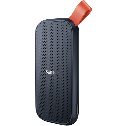 Sandisk 1TB 800MB/s USB 3.2 Portable SSD - Black (SDSSDE30-1T00-G26)