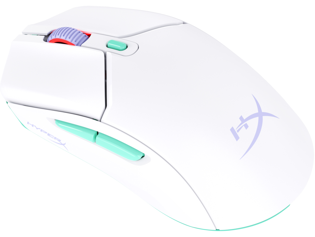 HyperX Pulsefire Haste 2 Core Wireless Gaming Mouse - White (8R2E7AA)