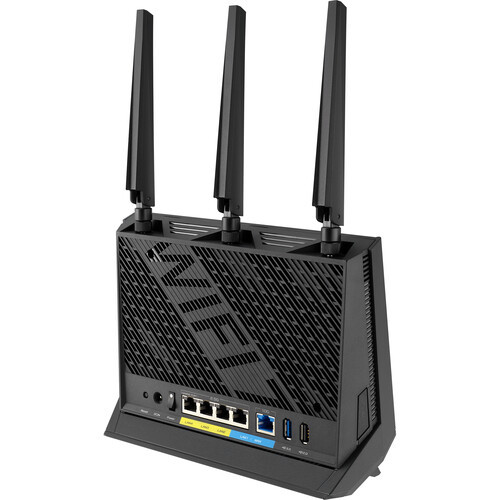 Asus RT-BE86U 6800 Mbps WiFi 7 1-G Dual-Band MLO Advanced Parental Control AiMesh Extendable Router