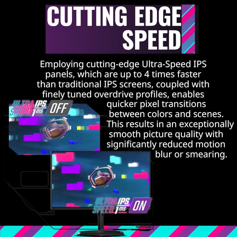Cooler Master 27" Tempest GP27Q Quantum Dot Mini LED IPS QHD HDR1000 Adaptive Sync 165Hz 1ms HALO Ring Ergonomic Gaming Monitor