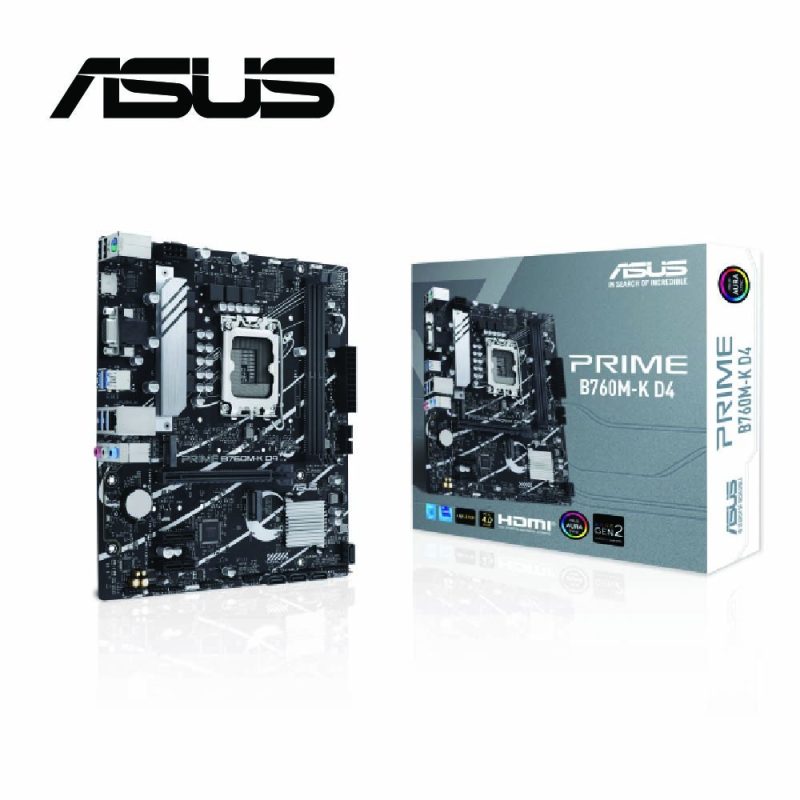 Asus PRIME B760M-A WIFI DDR4 BUNDLE 12th Gen i5 Processor